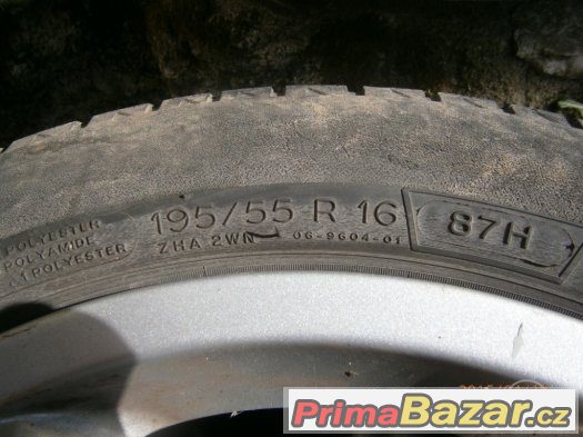 ALU kola ATS 195/55 R16 s pneu – fotografie 4
