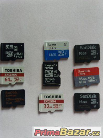 Toshiba 64 gb ,32,  Sandisk 128 – fotografie 3