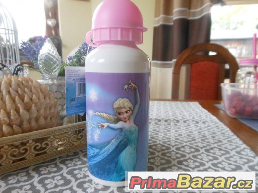 LÁHEV NA PITÍ KOVOVÁ-FROZEN-NOVÁ,PRAKTICKÁ A KRÁSNÁ – fotografie 1