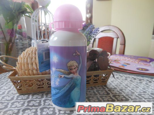 LÁHEV NA PITÍ KOVOVÁ-FROZEN-NOVÁ,PRAKTICKÁ A KRÁSNÁ – fotografie 2