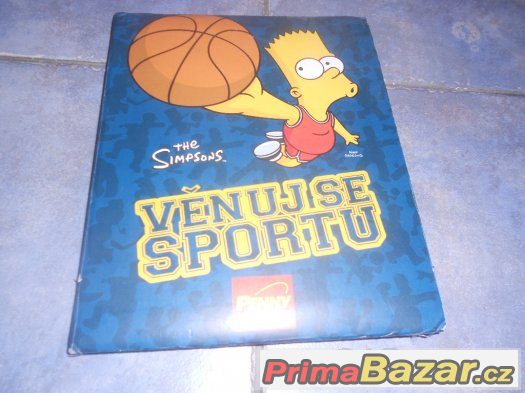 Simpsonovi: věnuj se sportu-album s kartičkami – fotografie 1