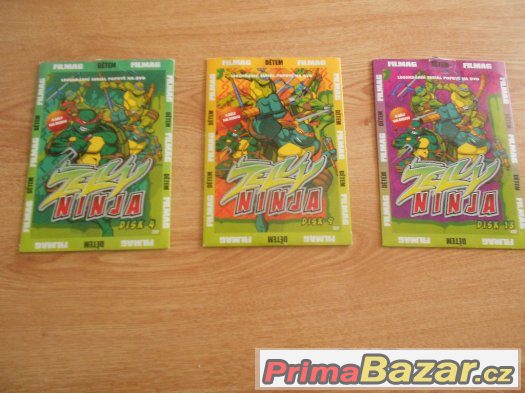 DVD FILMAG Želvy Ninja Díly 4,9,13 – fotografie 1