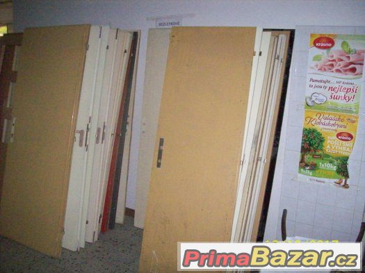 Dveře vnitřní levé, pravé, plné i prosklené 60, 70, 80,90cm. – fotografie 2