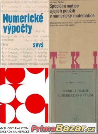 Numerická matematika, knihy a učebnice – fotografie 3
