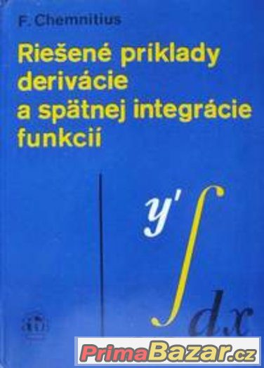 Riešené príklady derivácie a spätnej integrácie - Chemnitius – fotografie 1