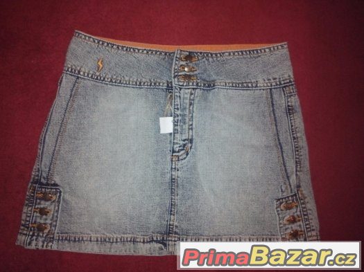 jeans sukně – fotografie 1