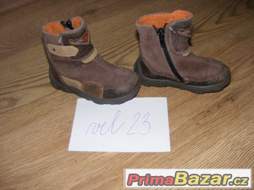 Kozačky vel.23, zimní vel.23 – fotografie 1