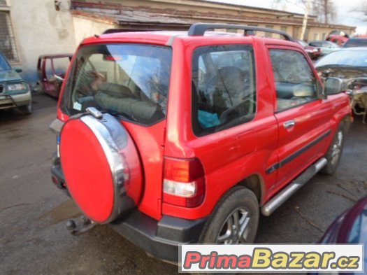2004 MITSUBISHI PAJERO PININ na díly (motor 2.0 GDI) – fotografie 5