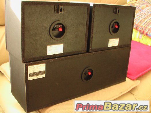 Sestava 2.1 SONY SS-C10 centr  a 2x SS-U10 satelity – fotografie 2