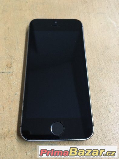 Apple iPhone 5S 16GB černý, pěkný stav, 3 měsíce záruka – fotografie 3