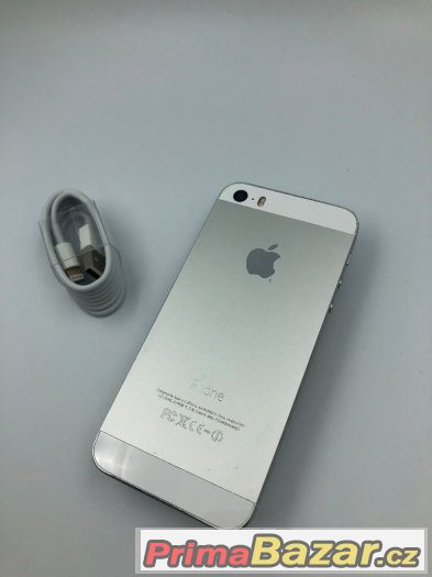 iPhone 5s 32GB stříbrný - super cena – fotografie 1