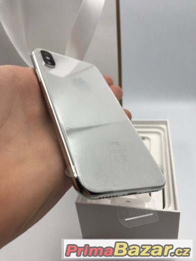 iPhone X 256GB stříbrný - nový - iStyle 2r záruky – fotografie 2