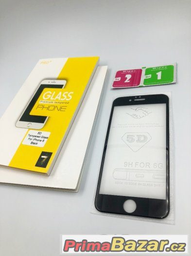 3D zahnutá tvrzená skla na telefony iPhone a Samsun – fotografie 3