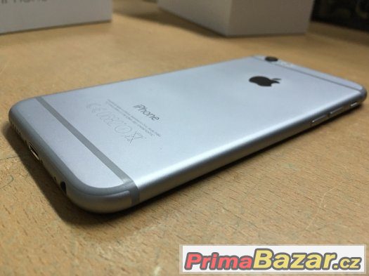 iPhone 6 16GB space grey, jako nový, 3 měsíce záruka – fotografie 4