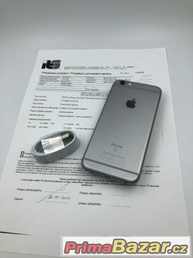 iPhone 6s 64GB Vesmírně šedý - NOVÁ originální baterie – fotografie 1