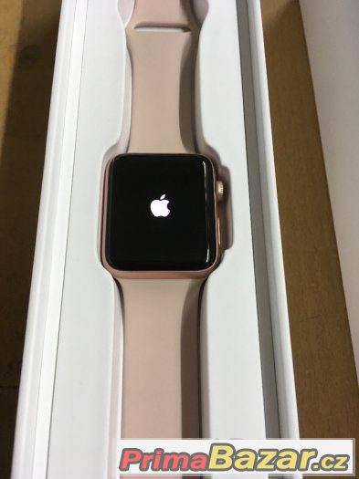 Apple Watch series 2, rose gold, 42mm, 3 měsíce záruka – fotografie 1