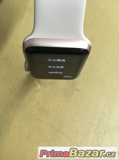 Apple Watch series 2, rose gold, 42mm, 3 měsíce záruka – fotografie 4
