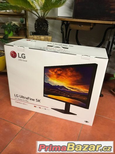 LG Ultrafine 5K monitor - stav nového + záruka – fotografie 1
