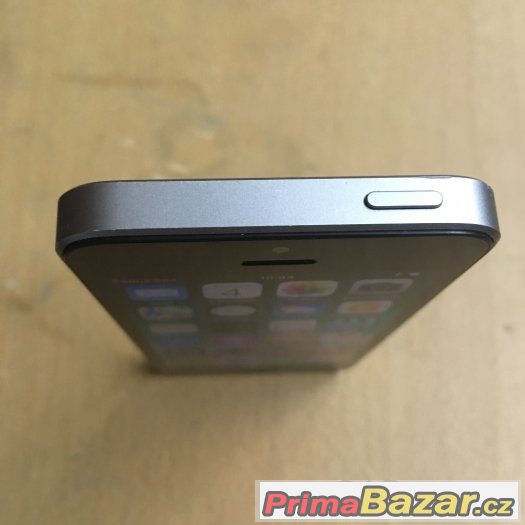 Apple iPhone SE 16GB space grey, pěkný stav, 3 měsíce záruka – fotografie 4