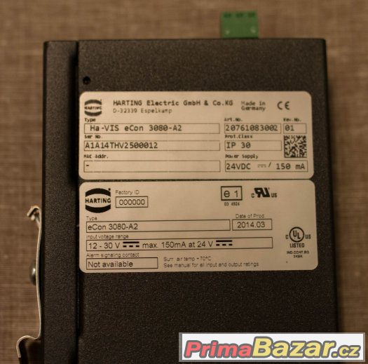 Ethernet Switch Harting ECON 3080A2 8 portů – fotografie 2