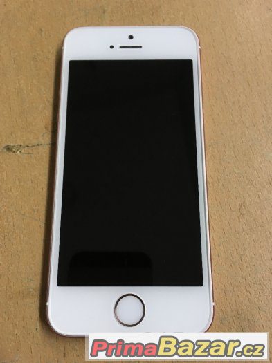 Apple iPhone SE 16GB rose gold, jako nový, 3 měsíce záruka – fotografie 2