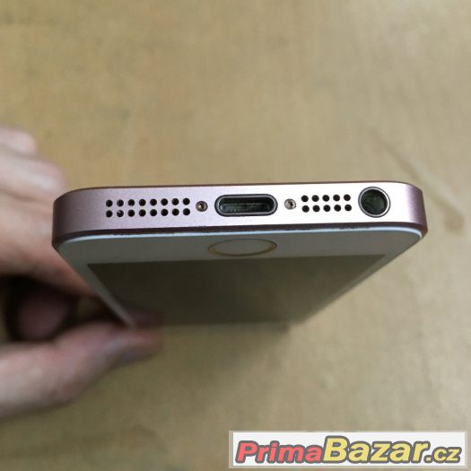 Apple iPhone SE 16GB rose gold, jako nový, 3 měsíce záruka – fotografie 5