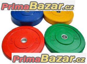 Fitness kotouče bumper plate – fotografie 2