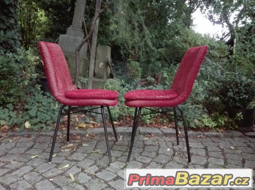 Retro židle / 60. léta / vertex? / brusel 58 – fotografie 1