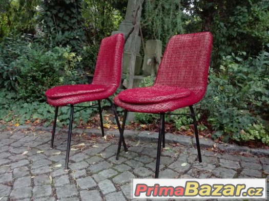 Retro židle / 60. léta / vertex? / brusel 58 – fotografie 3