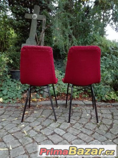 Retro židle / 60. léta / vertex? / brusel 58 – fotografie 5
