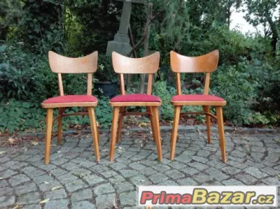 Retro židle / 60. léta / Český nábytek
