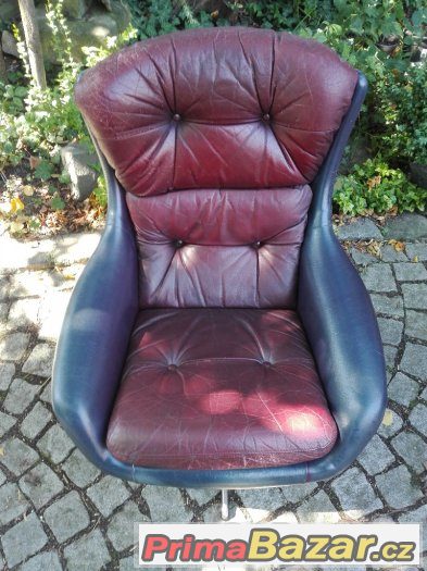 Retro křeslo / ušák / Peem / finské křeslo / houpací – fotografie 2