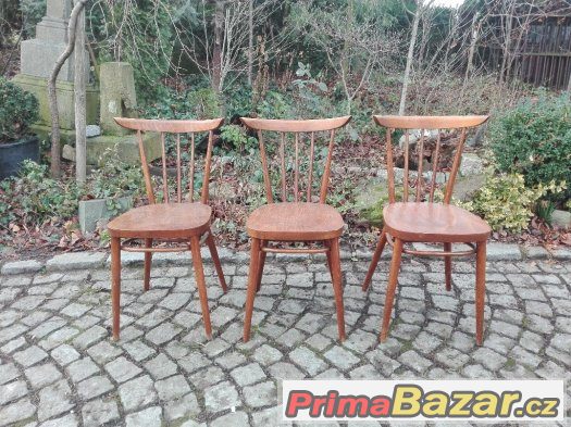 Retro židle / jídelní / brusel 58 / skandinávský design – fotografie 3