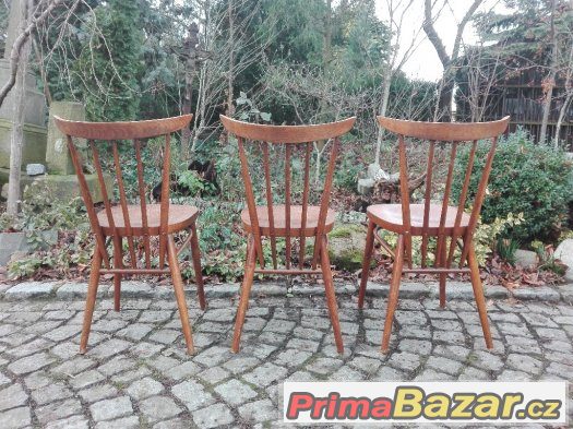 Retro židle / jídelní / brusel 58 / skandinávský design – fotografie 5
