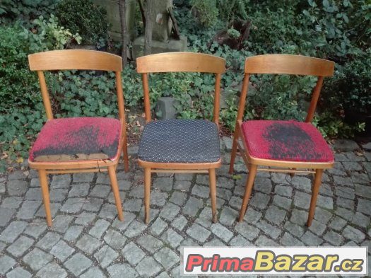 Retro židle / ton / brusel 58 / skandinávský design – fotografie 3