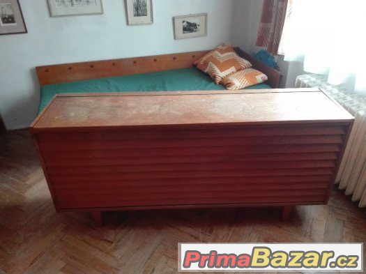 Retro peřiňák / peřináč / skříň / skříňka – fotografie 2