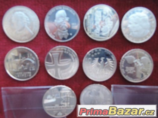 mince 10 euro, katalogy na mince, sady mincí ap. – fotografie 1