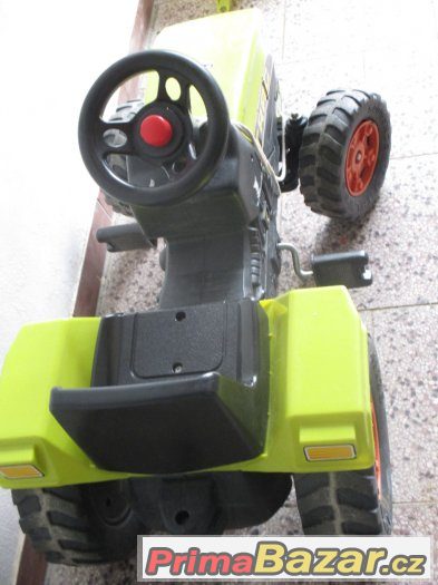 Prodám šlapací traktor+vlek . dárek – fotografie 4