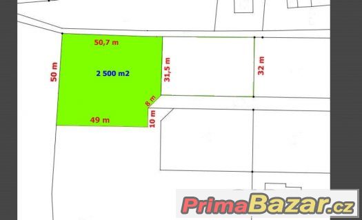 Prodej Stavební pozemek, 2.500 m2, Ropice – fotografie 1