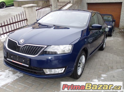 Škoda Rapid 1.6TDi 77kW aut. klima,Koup.ČR,1.majitel,Serv.kn – fotografie 1
