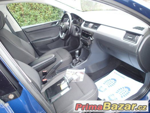 Škoda Rapid 1.6TDi 77kW aut. klima,Koup.ČR,1.majitel,Serv.kn – fotografie 4