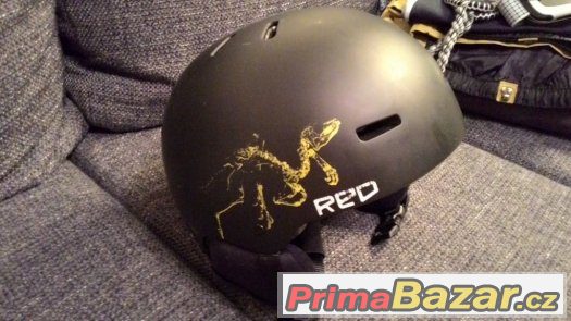 Helma Přilba Burton Dětská Pánská Snowboard Kolo Skate – fotografie 2