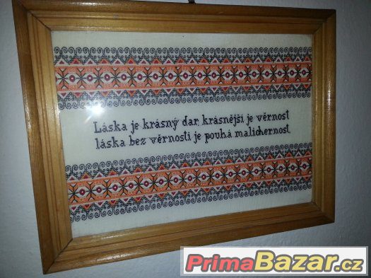 výšivky folklór – fotografie 2