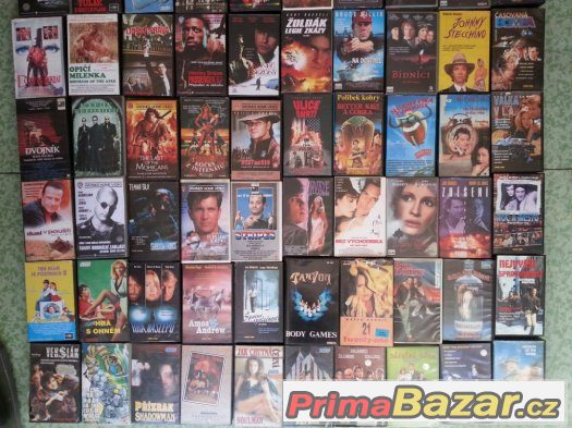VHS videokazety 187 kusů – fotografie 2