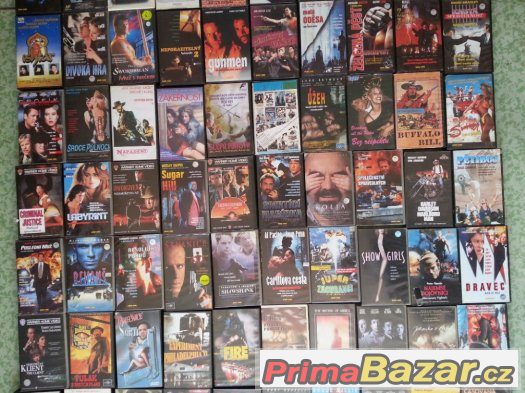 VHS videokazety 187 kusů – fotografie 3