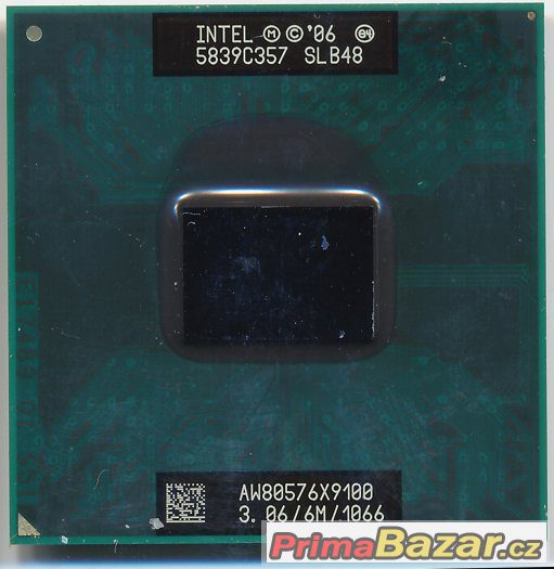 Intel Core 2 Extreme X9100 3.06/6M/1066 SLB48 laptop CPU – fotografie 1