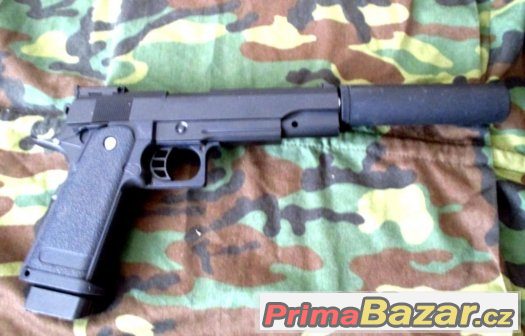 Airsoft zbraň D-5 BERETTA kovová - Manuální – fotografie 2