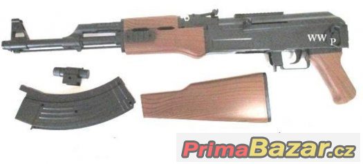 Samopal AK-47,kovové Typ P. 305 Kalašnikov manuál +dárek 1-D – fotografie 5