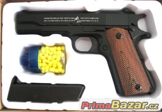 Airsoft zbraň C-8 COLT celokovová Manuální – fotografie 4