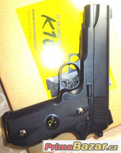 Airsoft replika COLT M-1911 celokovová Typ K-10 – fotografie 5